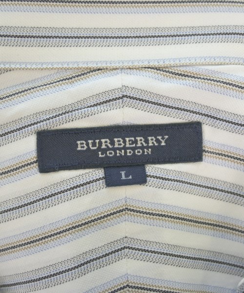 BURBERRY（バーバリー）カジュアルシャツ 白 サイズ:L メンズ/2200667397118
