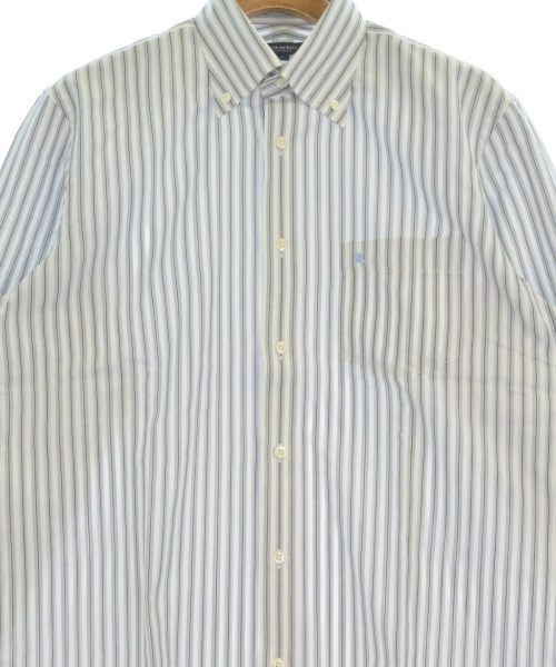 BURBERRY（バーバリー）カジュアルシャツ 白 サイズ:L メンズ/2200667397118