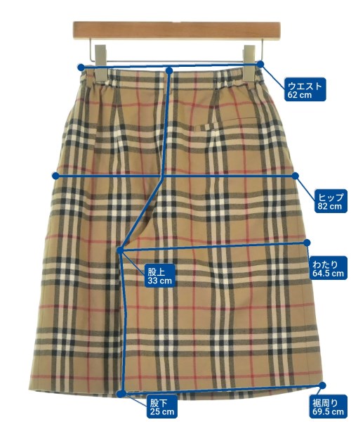 BURBERRY（バーバリー）ショートパンツ ベージュ サイズ:M レディース/2200670413041