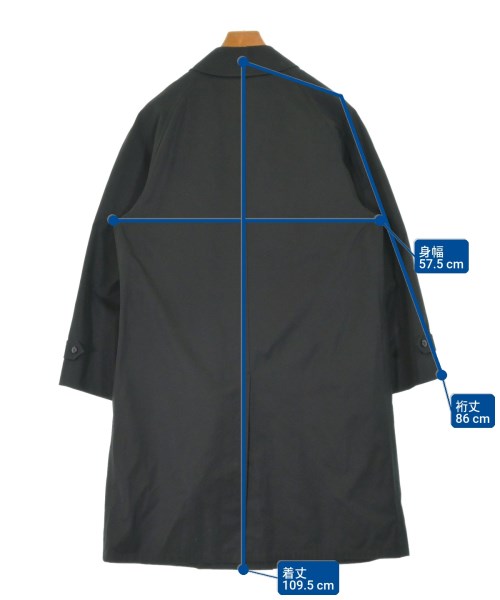 BURBERRY（バーバリー）ステンカラーコート 黒 サイズ:-(XL位) メンズ/2200669022087