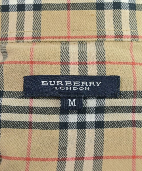BURBERRY（バーバリー）カジュアルシャツ ベージュ サイズ:M メンズ/2200671136024