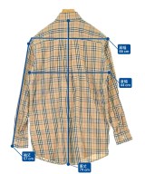 BURBERRY（バーバリー）カジュアルシャツ ベージュ サイズ:M メンズ/2200671136024