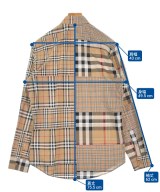 BURBERRY（バーバリー）カジュアルシャツ 茶 サイズ:XS メンズ/2200671242077