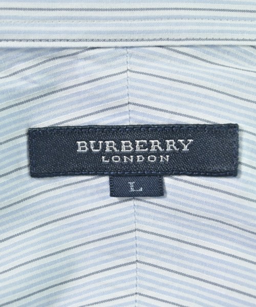 BURBERRY（バーバリー）カジュアルシャツ 青 サイズ:L メンズ/2200671897093