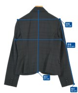 BURBERRY（バーバリー）テーラードジャケット 黒 サイズ:42(M位) レディース/2200667909083