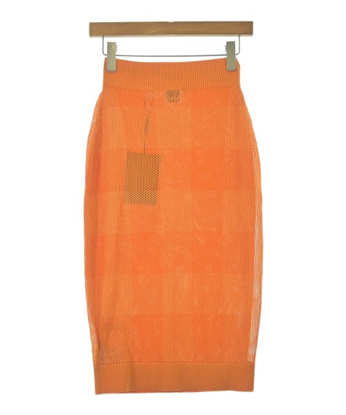 BURBERRY（バーバリー）ひざ丈スカート オレンジ サイズ:S レディース/2200672315084