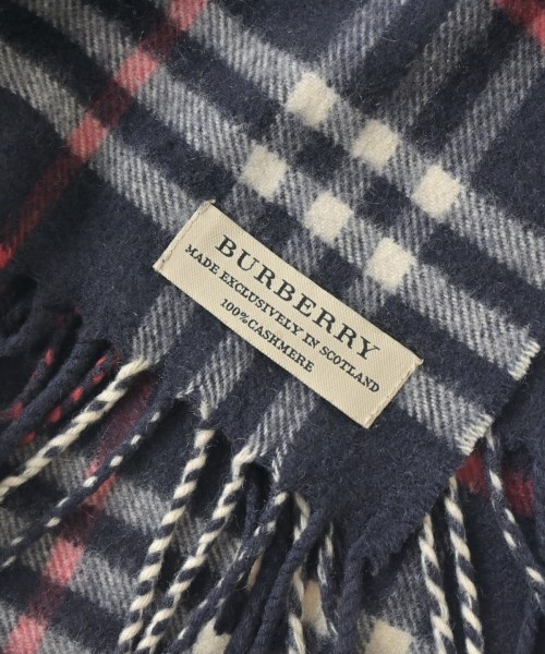 BURBERRY（バーバリー）マフラー 黒 サイズ:- メンズ/2200724469116