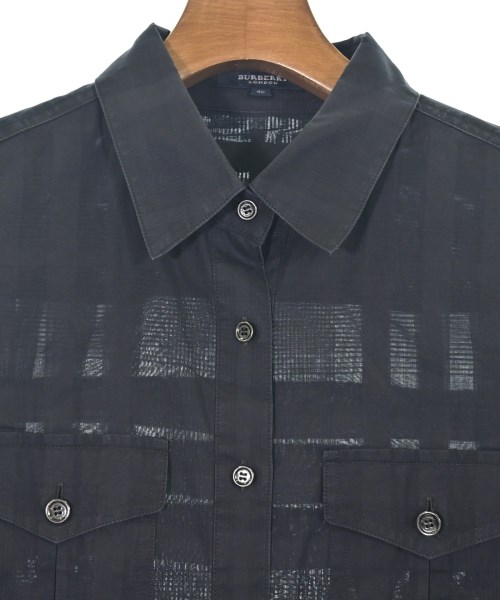 BURBERRY（バーバリー）カジュアルシャツ 紺 サイズ:46(M位) メンズ/2200725246099