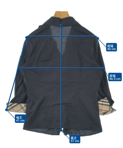 BURBERRY（バーバリー）カジュアルシャツ 紺 サイズ:40(M位) レディース/2200730975021