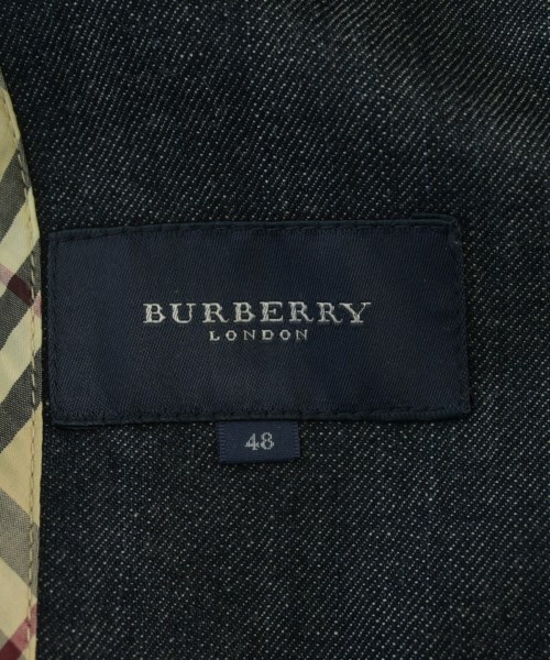 BURBERRY（バーバリー）デニムジャケット 紺 サイズ:48(XXL位) レディース/2200725292010