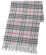 BURBERRY（バーバリー）マフラー グレー サイズ:- メンズ/2200728569096