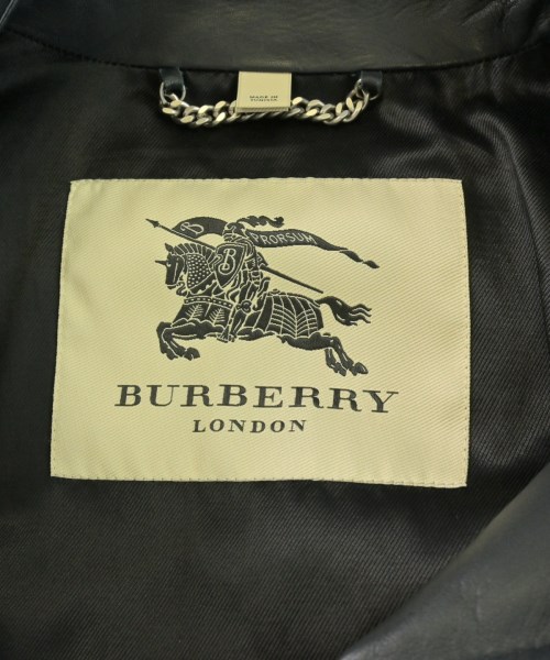 BURBERRY（バーバリー）ライダース 黒 サイズ:44(S位) メンズ/2200732117016