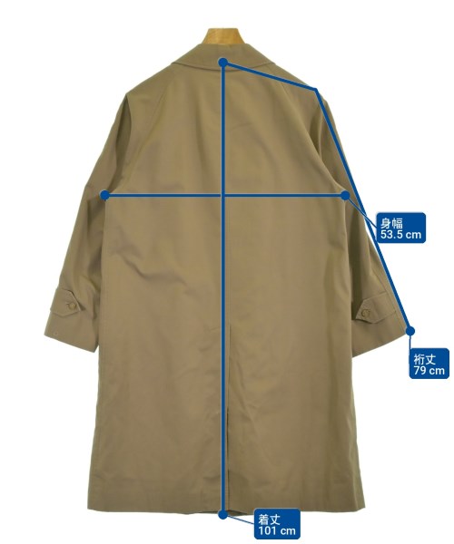 BURBERRY（バーバリー）ステンカラーコート ベージュ サイズ:-(L位) メンズ/2200732468026