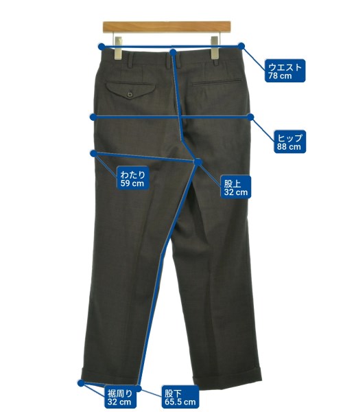 BURBERRY（バーバリー）スラックス 茶 サイズ:-(L位) メンズ/2200733106019