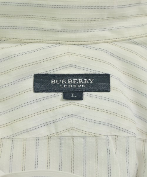 BURBERRY（バーバリー）カジュアルシャツ 白 サイズ:L メンズ/2200733106033