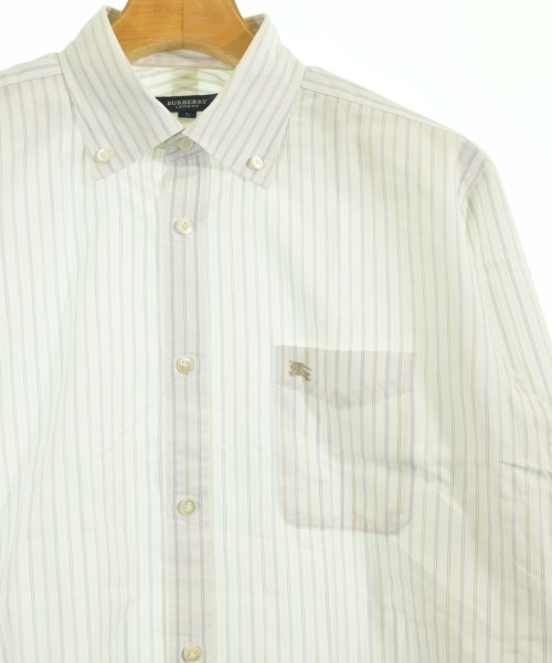 BURBERRY（バーバリー）カジュアルシャツ 白 サイズ:L メンズ/2200733106033