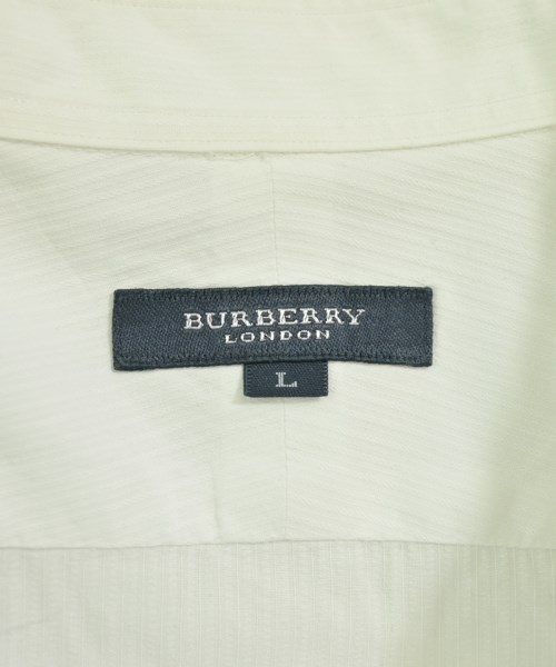 BURBERRY（バーバリー）カジュアルシャツ 白 サイズ:L メンズ/2200733106064