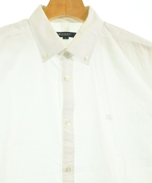 BURBERRY（バーバリー）カジュアルシャツ 白 サイズ:L メンズ/2200733106064