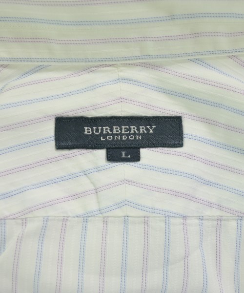 BURBERRY（バーバリー）カジュアルシャツ 白 サイズ:L メンズ/2200733106071
