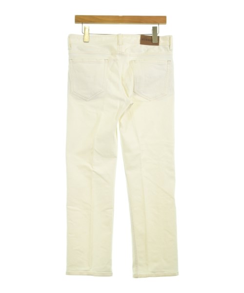 BURBERRY（バーバリー）デニムパンツ 白 サイズ:32(L位) メンズ/2200733106156