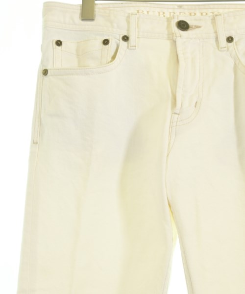 BURBERRY（バーバリー）デニムパンツ 白 サイズ:32(L位) メンズ/2200733106156