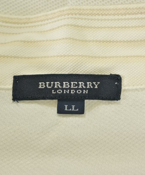 BURBERRY（バーバリー）ポロシャツ 白 サイズ:LL メンズ/2200733106217