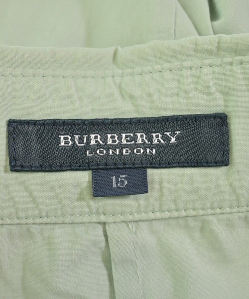 BURBERRY（バーバリー）ドレスシャツ 緑 サイズ:15(XXL位) レディース/2200733306037