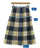 BURBERRY（バーバリー）ロング・マキシ丈スカート 紺 サイズ:-(S位) レディース/2200725466138