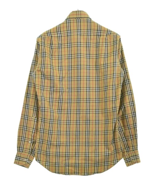 BURBERRY（バーバリー）カジュアルシャツ ベージュ サイズ:S メンズ/2200733910050