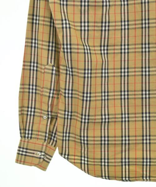 BURBERRY（バーバリー）カジュアルシャツ ベージュ サイズ:S メンズ/2200733910050
