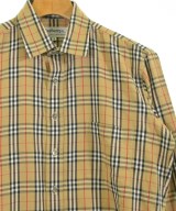 BURBERRY（バーバリー）カジュアルシャツ ベージュ サイズ:S メンズ/2200733910050