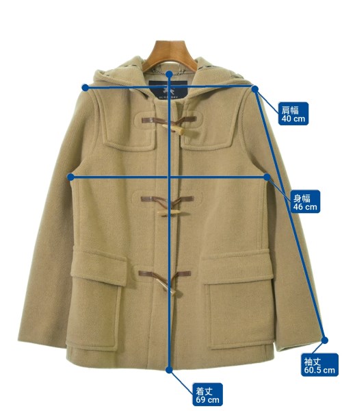 BURBERRY（バーバリー）ダッフルコート ベージュ サイズ:40(M位) レディース/2200734532046