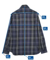 BURBERRY（バーバリー）カジュアルシャツ 紺 サイズ:41(XL位) メンズ/2200732205126