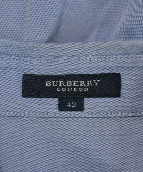 BURBERRY（バーバリー）カジュアルシャツ 青 サイズ:42(M位) レディース/2200725677145