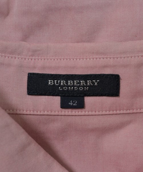 BURBERRY（バーバリー）カジュアルシャツ ピンク サイズ:42(M位) レディース/2200725677152