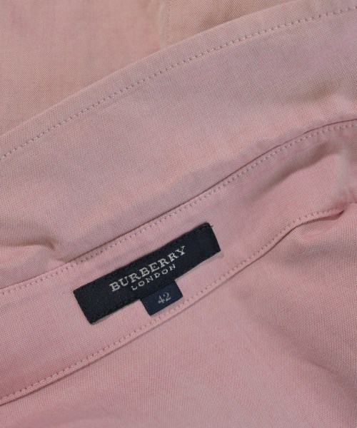 BURBERRY（バーバリー）カジュアルシャツ ピンク サイズ:42(M位) レディース/2200725677152
