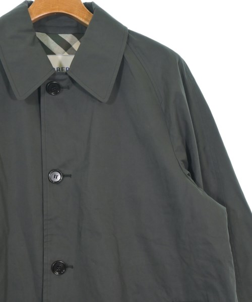 BURBERRY（バーバリー）ステンカラーコート 緑 サイズ:50(XL位) メンズ/2200735525016