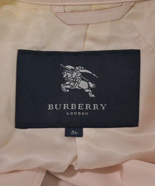 BURBERRY（バーバリー）トレンチコート ピンク サイズ:36(XS位) レディース/2200736430036