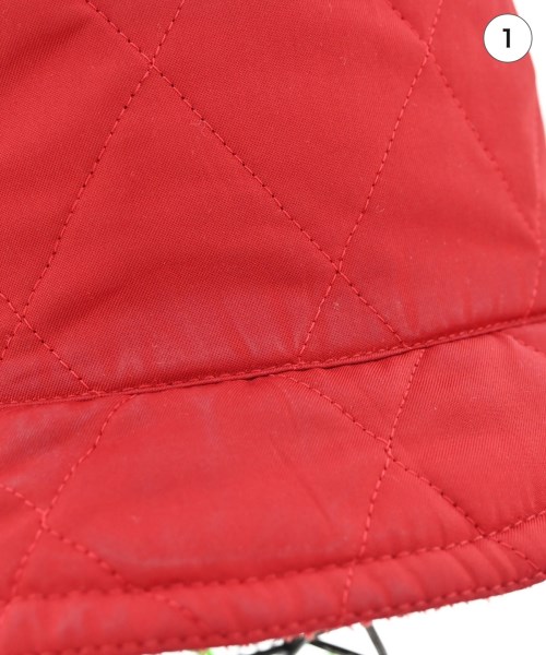 BURBERRY（バーバリー）ハット 赤 サイズ:M レディース/2200719891038