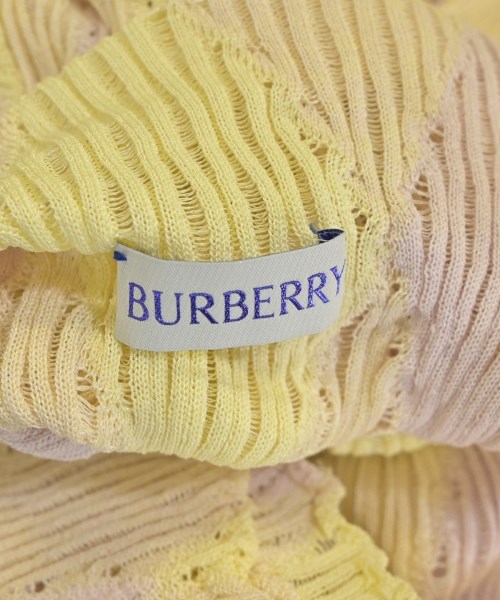 BURBERRY（バーバリー）ニット・セーター 黄 サイズ:S レディース/2200720565072