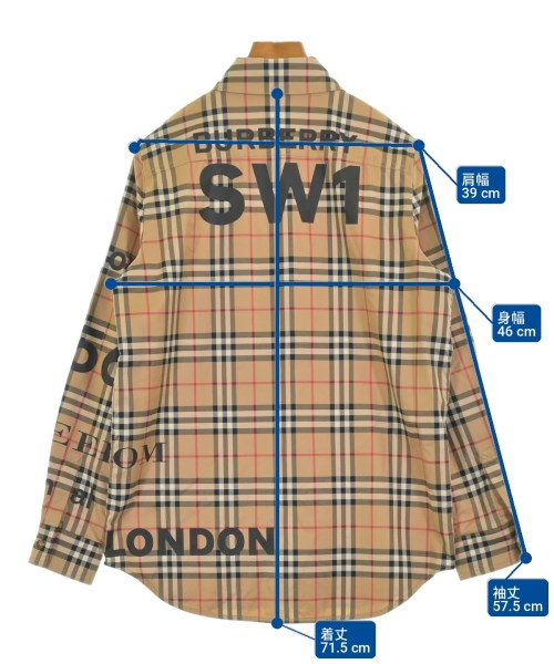 BURBERRY（バーバリー）カジュアルシャツ ベージュ サイズ:38(S位) レディース/2200721114019