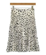 BURBERRY（バーバリー）ひざ丈スカート 白 サイズ:36(XS位) レディース/2200721136011