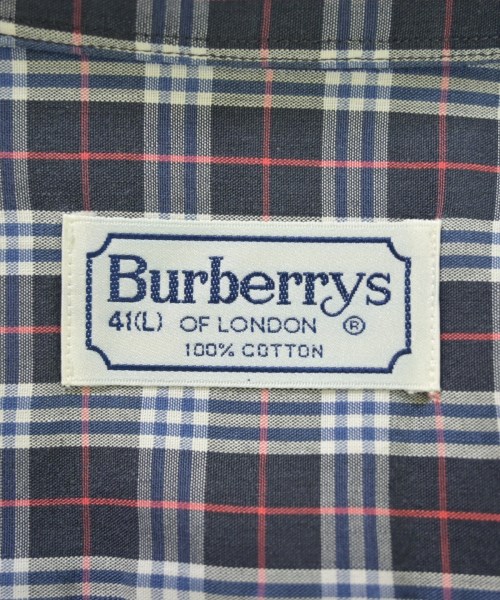 BURBERRY（バーバリー）カジュアルシャツ 紺 サイズ:41(L位) メンズ/2200722104026