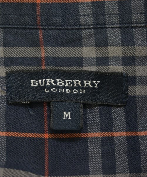BURBERRY（バーバリー）カジュアルシャツ 紺 サイズ:M メンズ/2200723044017