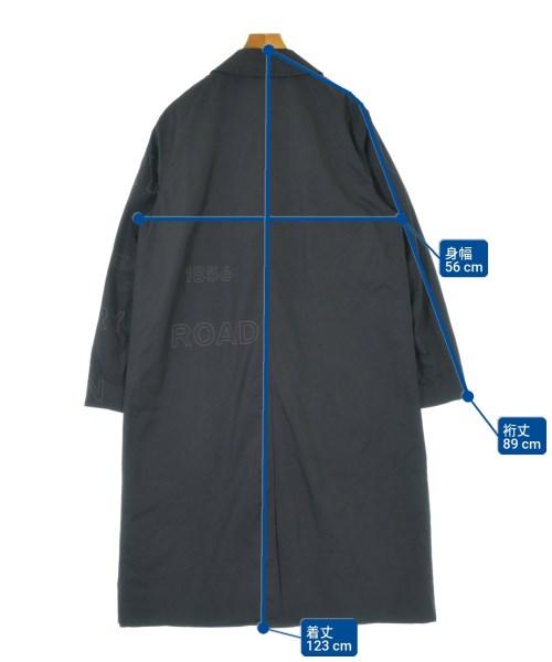BURBERRY（バーバリー）コート 黒 サイズ:48(L位) メンズ/2200723686033