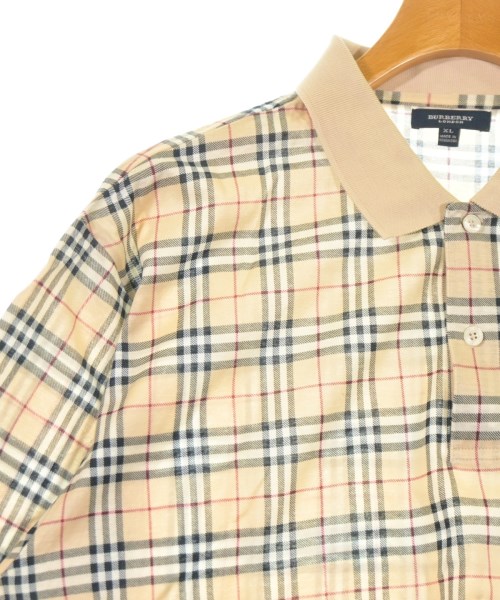 BURBERRY（バーバリー）ポロシャツ ベージュ サイズ:XL メンズ/2200721725024