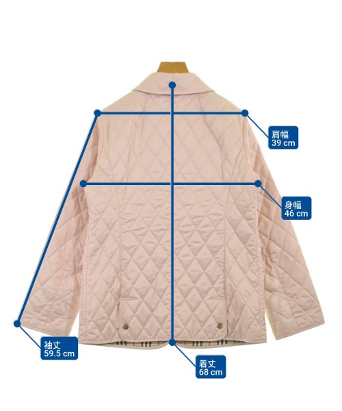 BURBERRY（バーバリー）ブルゾン ピンク サイズ:9(M位) レディース/2200721231013