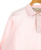 BURBERRY（バーバリー）ポロシャツ ピンク サイズ:L メンズ/2200724223145