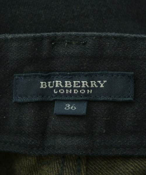 BURBERRY（バーバリー）デニムパンツ 黒 サイズ:36(XS位) レディース/2200721499017