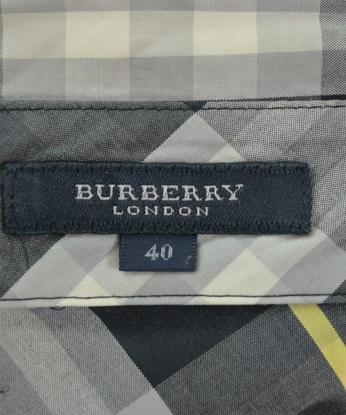 BURBERRY（バーバリー）カジュアルシャツ グレー サイズ:40(M位) レディース/2200724654048